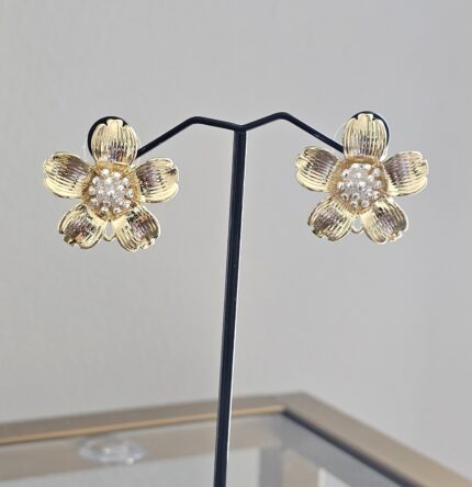 Golden Sunburst Earrings