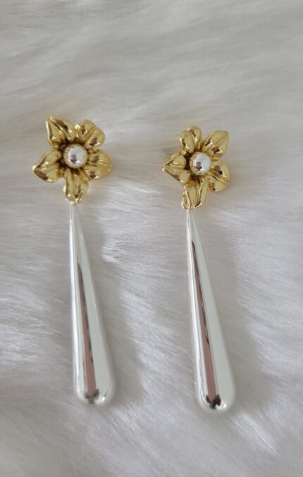 Floral Teardrop Earrings