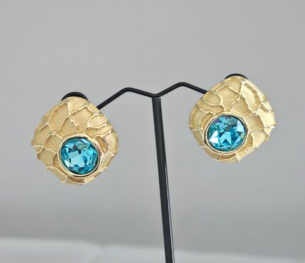 Azure Majesty Drop Earrings
