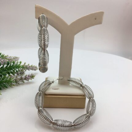 Celestial Lace Hoop Earrings