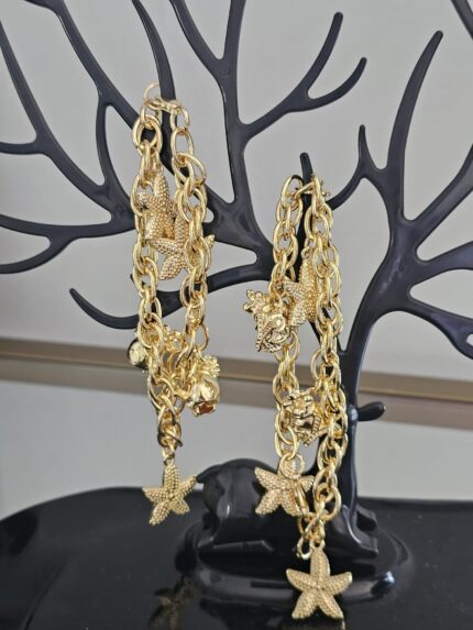 Lost at Sea Crown Charm Bracelet