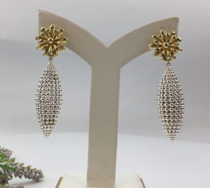 Ethereal Bloom Teardrop Earrings