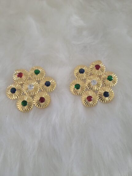 Rainbow Gem Earrings