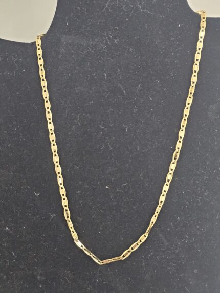 Single Tone Blade Necklace