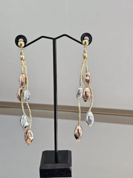 Trinity Elegance Drop Earrings