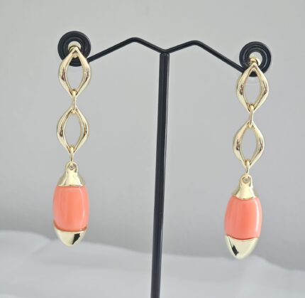 Encapsulated Pearl Drop Earrings