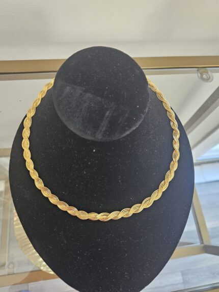Solara Essence Gold Cord Necklace
